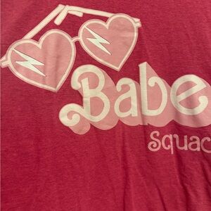 Pink Babe Squad Tshirt